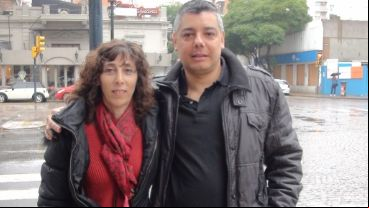 Anahí y Néstor, reunidos un año después.