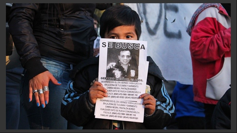 Familiares y amigos de Gerardo Escobar realizaron una nueva convocatoria.