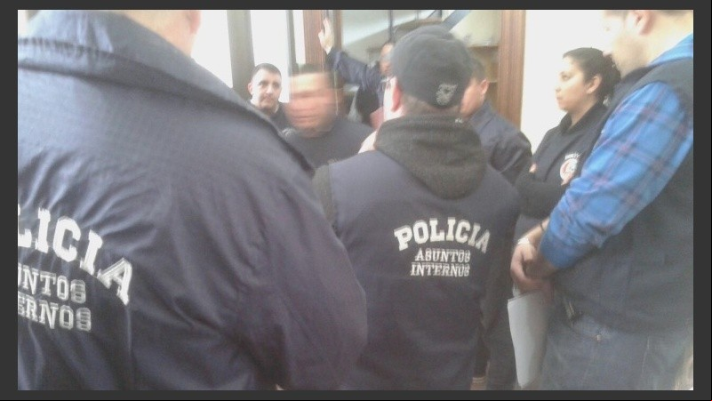 Una imagen de los allanamientos por el caso Escobar.