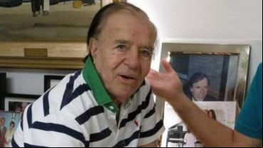 El test de coronavirus del ex presidente Carlos Menem dio negativo.