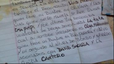 Una denuncia de 2013 que mencionaba a Ema Pimpi y a "La Tata", ambos señalados hoy por Ruani.
