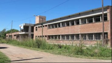 La escuela de Cabín 9 frente a la cual se produjo la balacera.