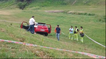 La pareja fue asesinado cuando circulaba en auto por el  Sur.