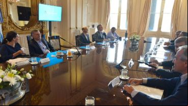 El jefe del Estado encabezó una reunión de gabinete.
