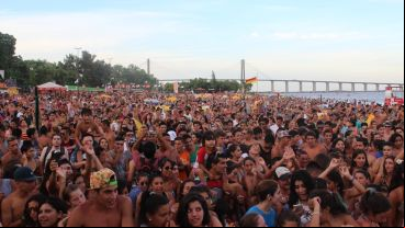 Una multitud asisitió al primer recital de Cultura Más Vos.