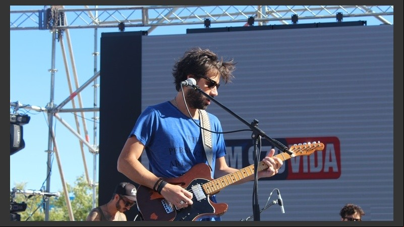 El grupo Chicos Vaca realizó su debut en Cultura Más Vos. 
