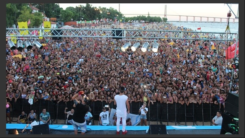 El Villano hizo delirar a sus fans. 