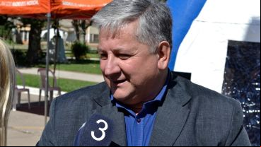 El presidente comunal de Timbúes, Amaro González, presente en Cultura Más Vos.