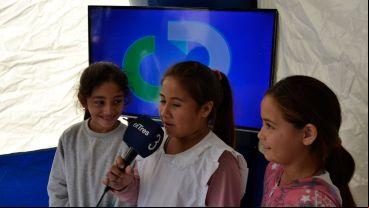 En Timbúes, se estrenó el nuevo estudio de televisión móvil.