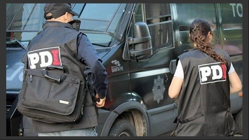 La Policía de Investigaciones intervino en el hecho junto al fiscal Coria.