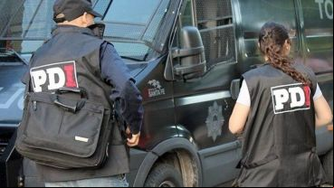 La Policía de Investigaciones intervino en el hecho junto al fiscal Coria.