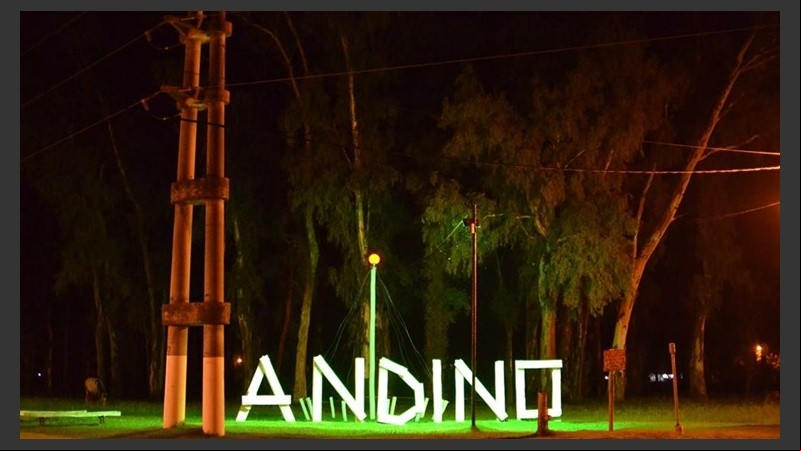 Cartel de bienvenida.
