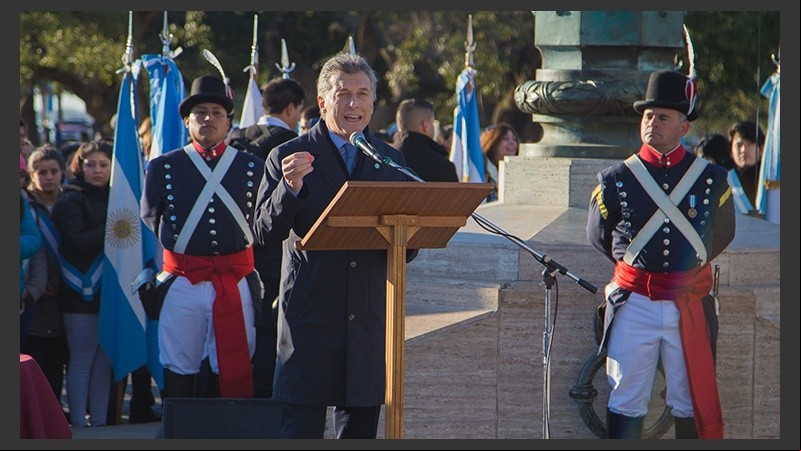 El presidente encabezará este miércoles el acto en Rosario.