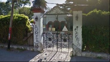 El frente del sanatorio ubicado en San Martín al 5800.