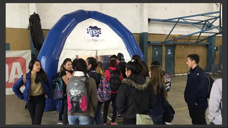 Postales del paso de Cultura Más Vos por Cañada de Gómez.