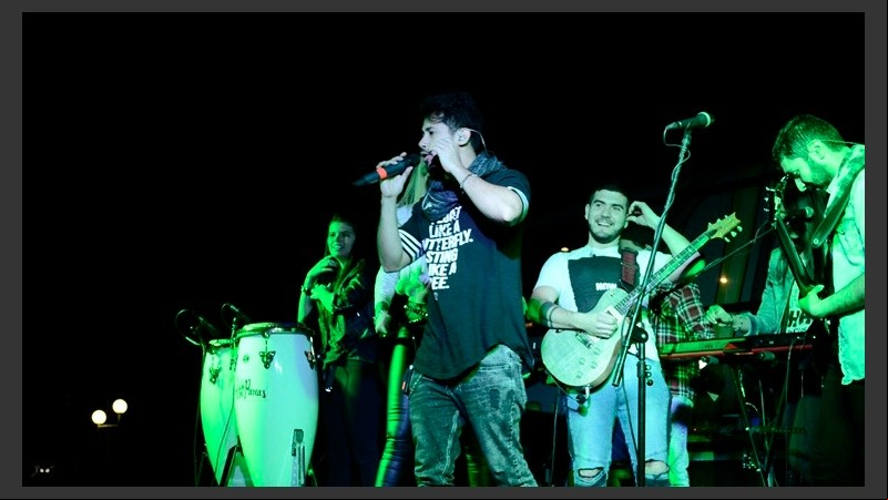 La banda The Panas cerró la jornada.