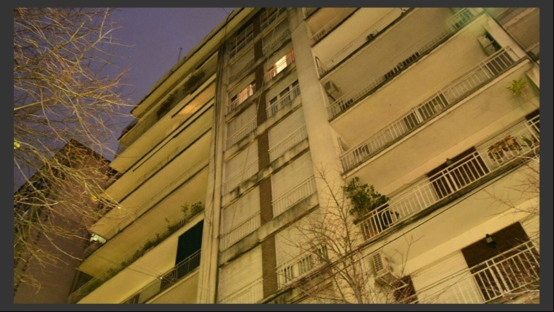Córdoba al 1600, el edificio donde hallaron sin vida a la pareja.