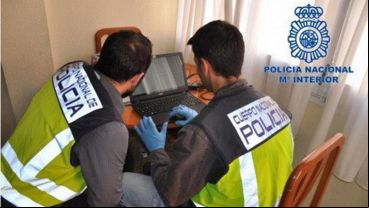Las fotos del operativo de la Policía de España.