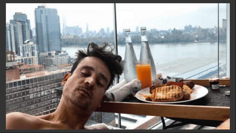 El ex líder de Tan Biónica publica fotos de sus días en Estados Unidos. 