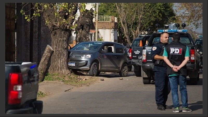 Foto de la persecución fatal del 23 de junio del año pasado. 