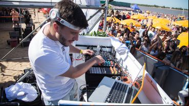 El DJ de FM Vida que le puso música a la tarde.