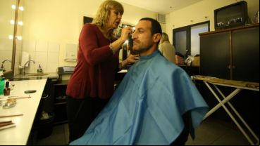 Los preparativos del debate de los candidatos a concejal.