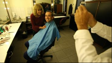 Los preparativos del debate de los candidatos a concejal.