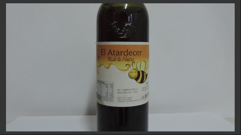 La marca de miel quitada del mercado. 