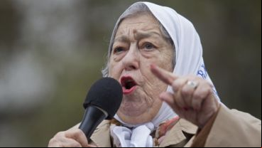 Tras las amenazas recibidas, se dispuso "reforzar" la custodia que Hebe de Bonafini tiene en su domicilio.