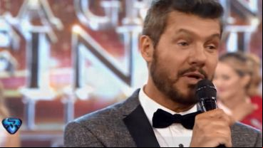 Tinelli en el último programa del año.