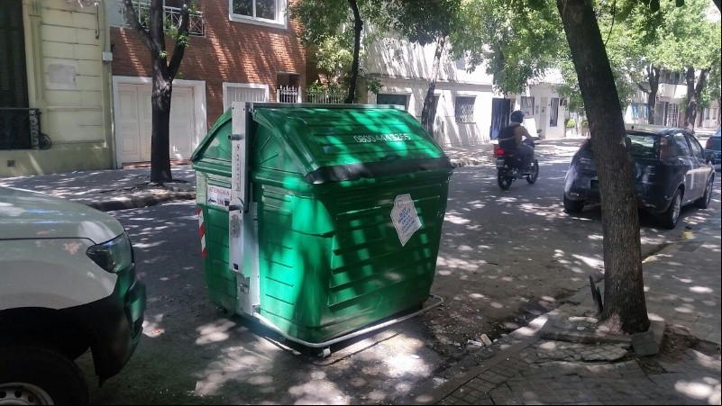 El contenedor en cuestión