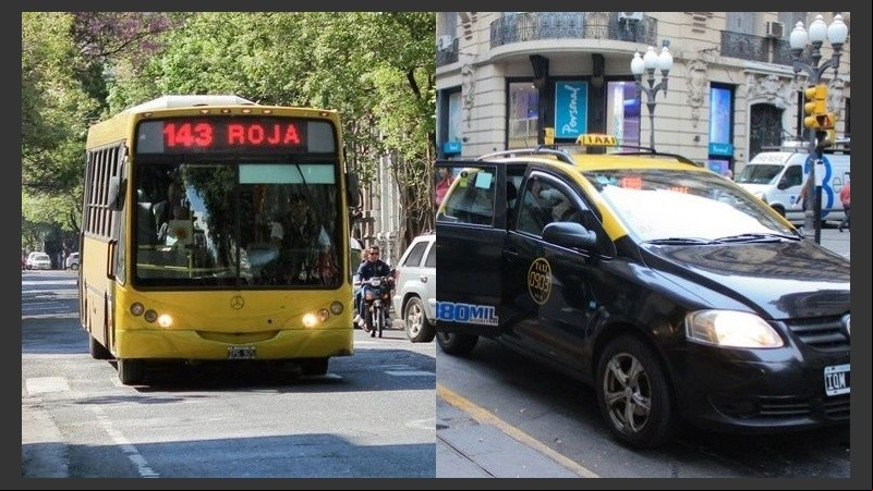 Habrá un esquema especial para colectivos y taxis en las Fiestas.