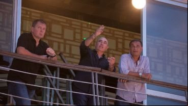 El "Chocho" Llop se hizo presente en la presentación.