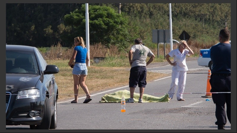 El hecho ocurrio en la primer ahora de la tarde de este lunes a metros de la carcel de Piñero.