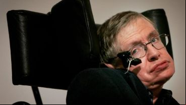 El famoso físico británico Stephen Hawking.