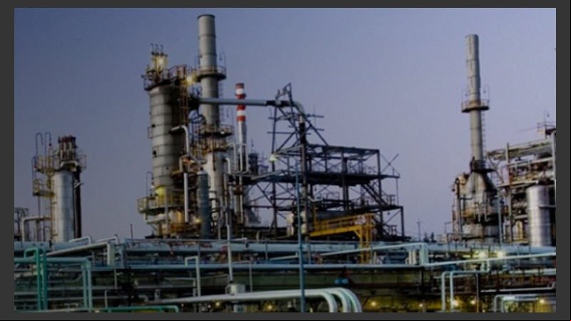 Refinería San Lorenzo.