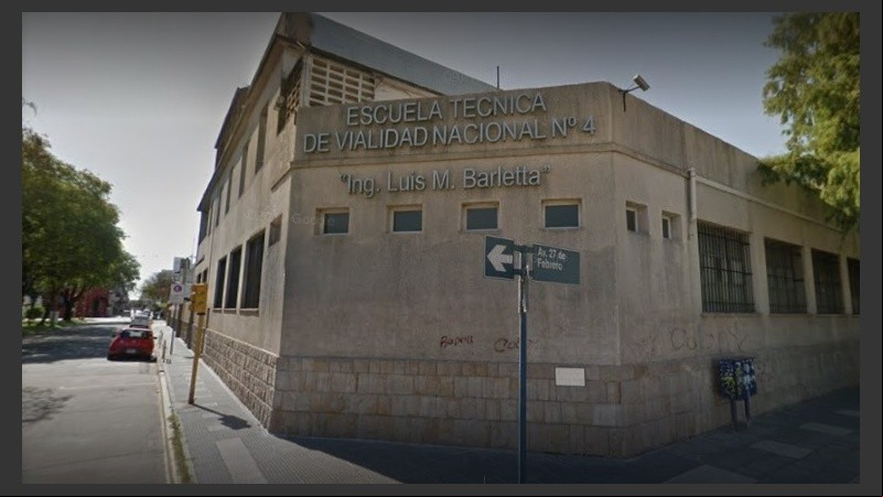 Una de las escuelas técnicas de Vialidad Nacional en la ciudad de Santa Fe. 