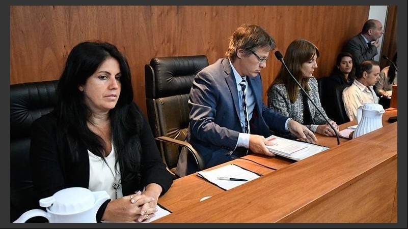 El tribunal que juzga a la banda de zona sur.