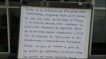 La comunicación de la empresa a su personal.