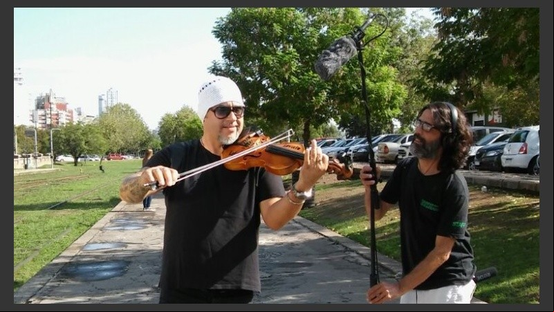 Lele Lovato, entre los artistas destacados que pasaron por la Isla de los Inventos.