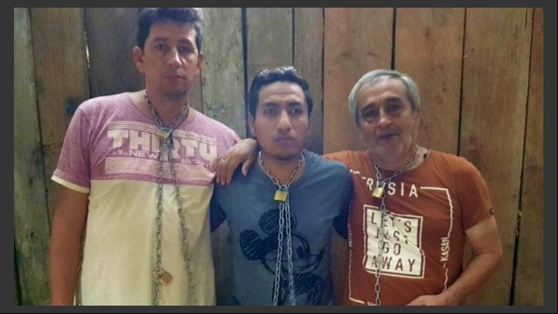 Los tres reporteros ecuatorianos secuestrados en la frontera con Colombia.