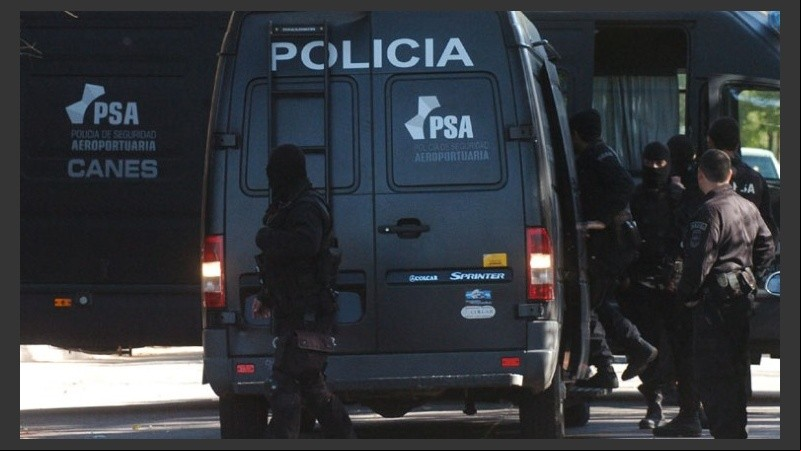 Los allanamientos fueron realizados por la PSA.