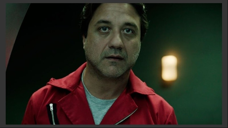 Arturito, uno de los personajes de la Casa de Papel.