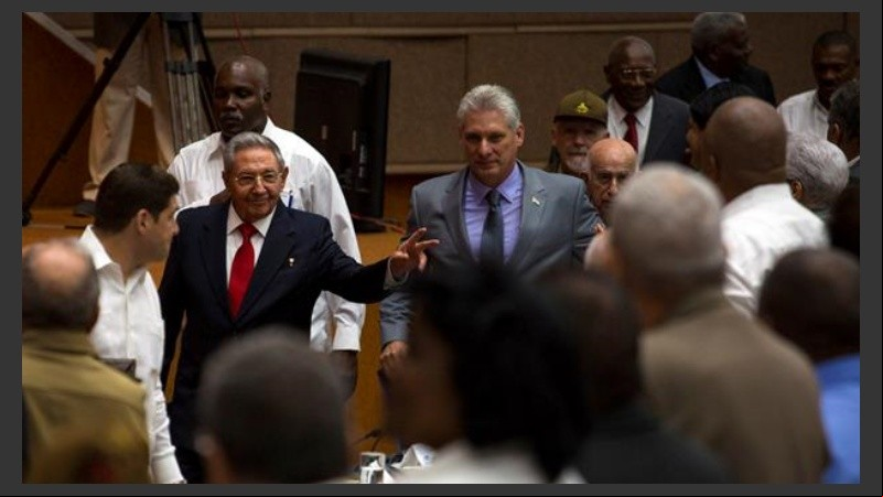 Díaz-Canel fue elegido por la Asamblea Nacional de la isla.
