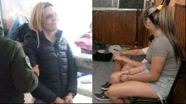 Daniela y Belén fueron arrestadas por la Policía de Seguridad Aeroporturia y las TOE.