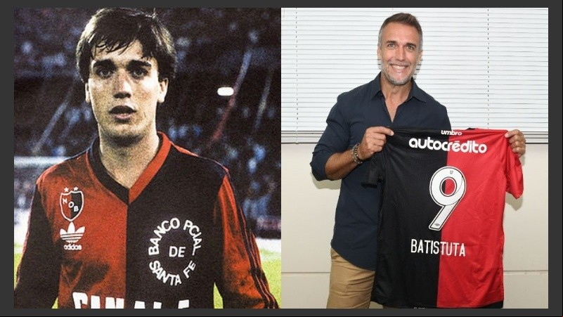 El Bati en 1988 cuando debutó y este jueves, 20 años después.