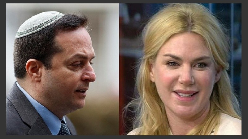 Ariel Cohen Sabban y Esmeralda Mitre.