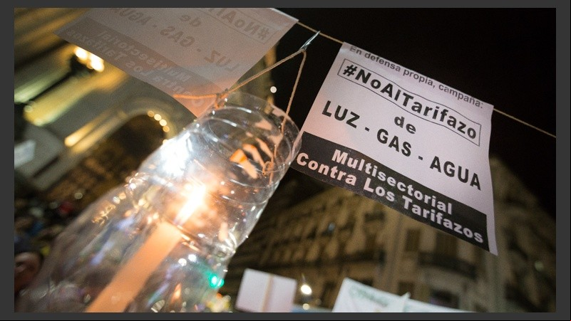 Rosarinos rechazaron el aumento en las tarifas.