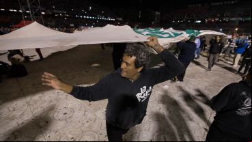 Desde temprano, fanáticos de todo el país llegaron al Coloso a disfrutar de la banda de Mataderos.