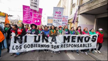 La manifestación avanzará por calle San Luis.